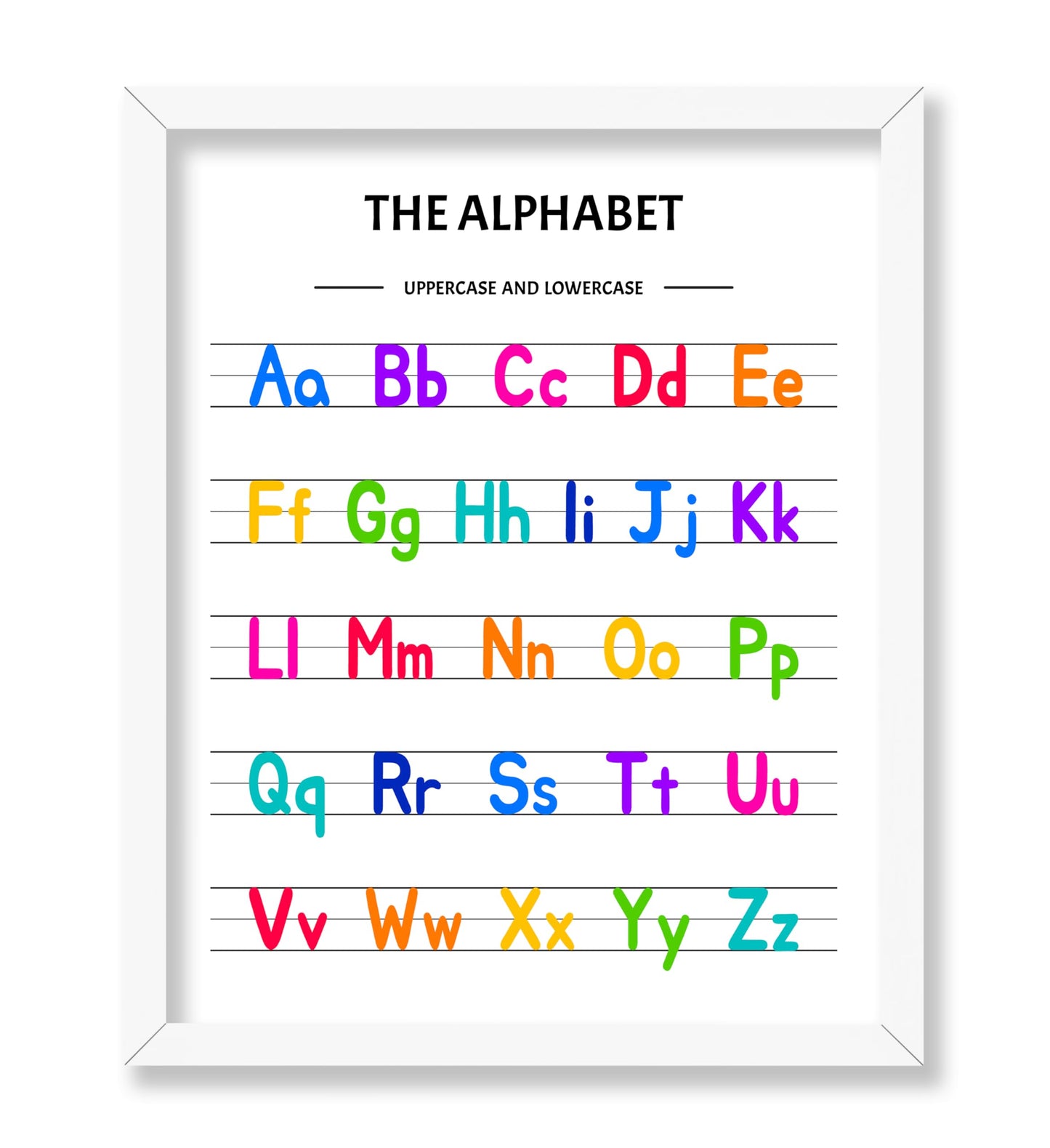 Rainbow Alphabet