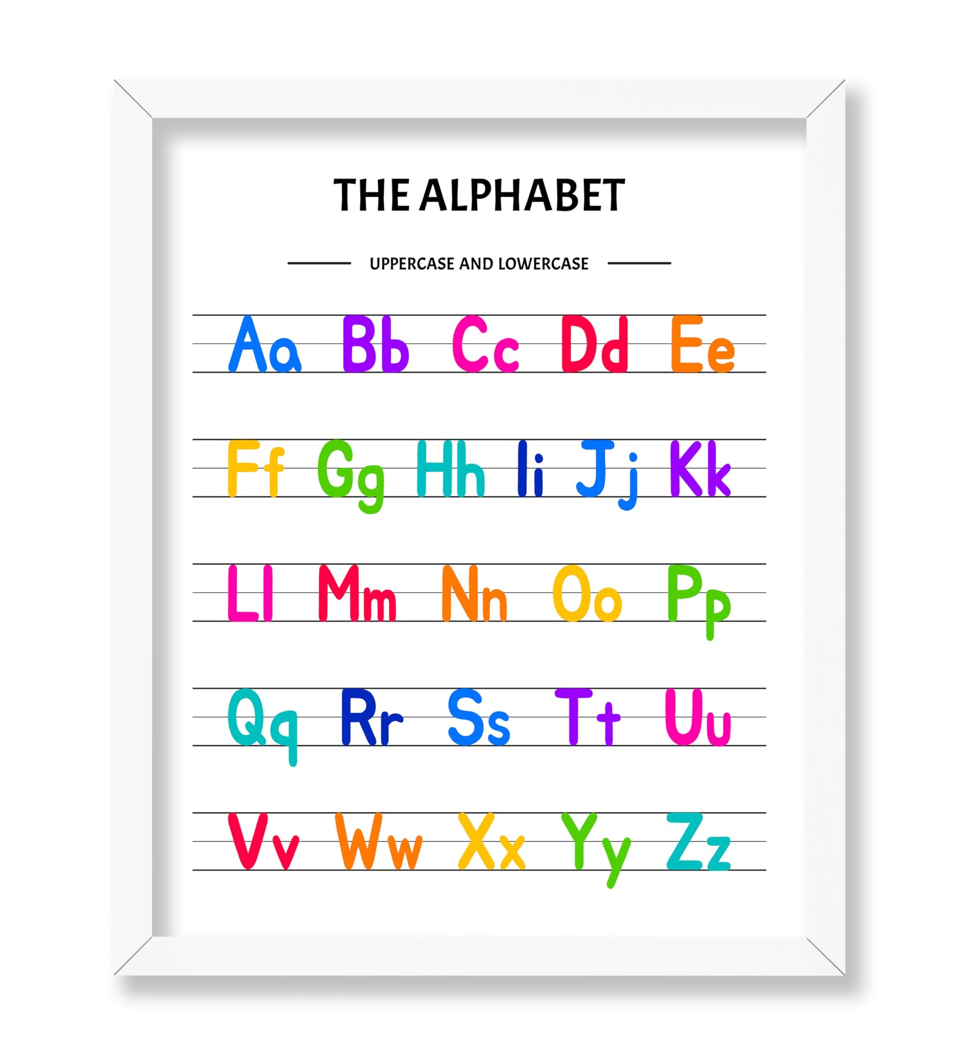 Rainbow Alphabet