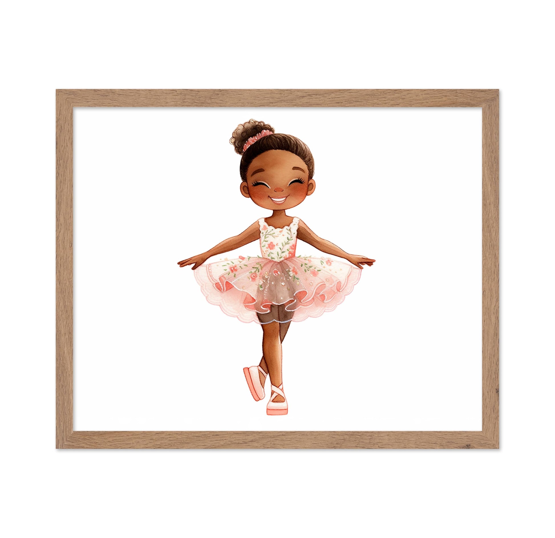 Little Black Ballerina Girl No4