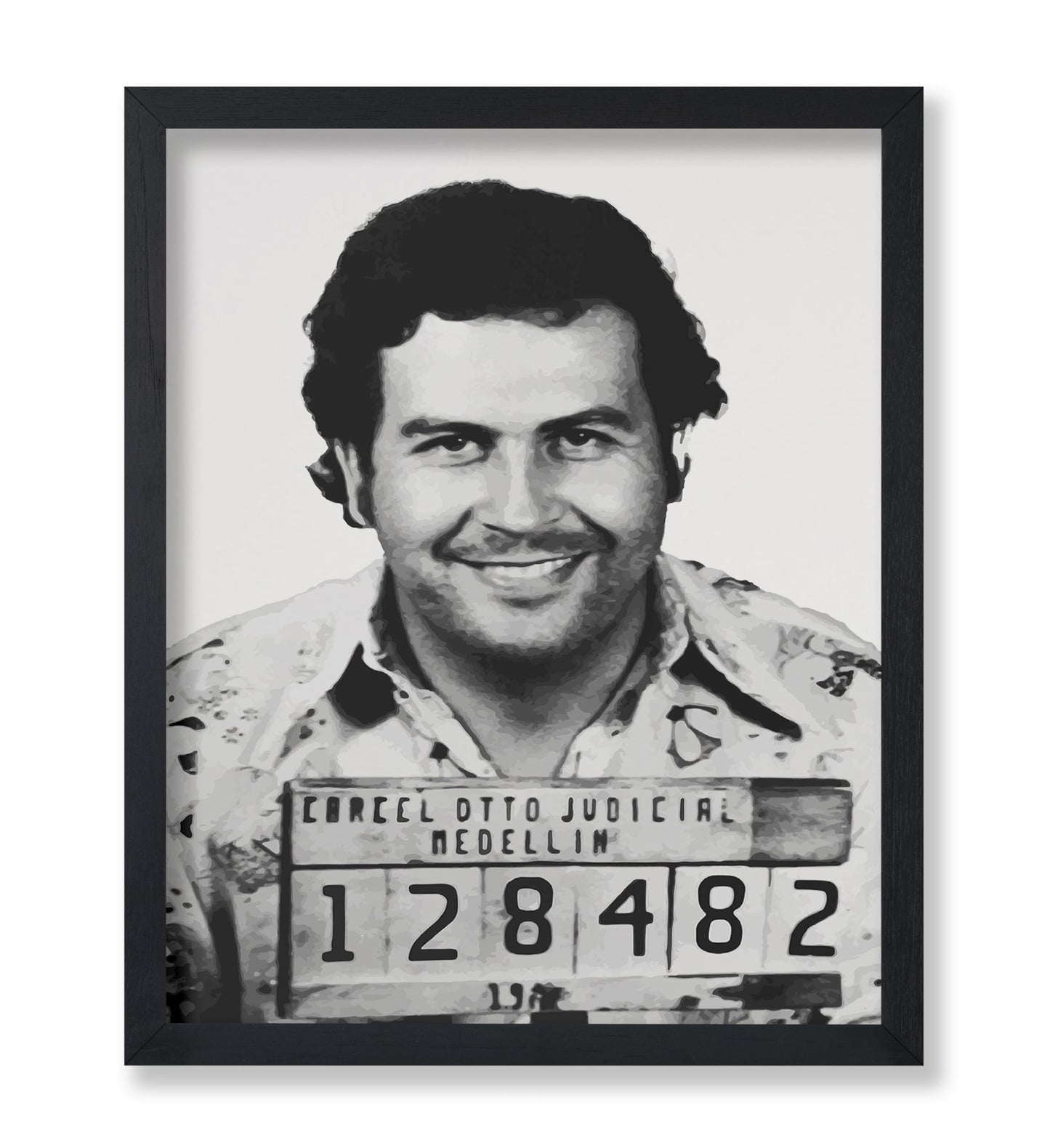 Pablo Escobar Mugshot No1