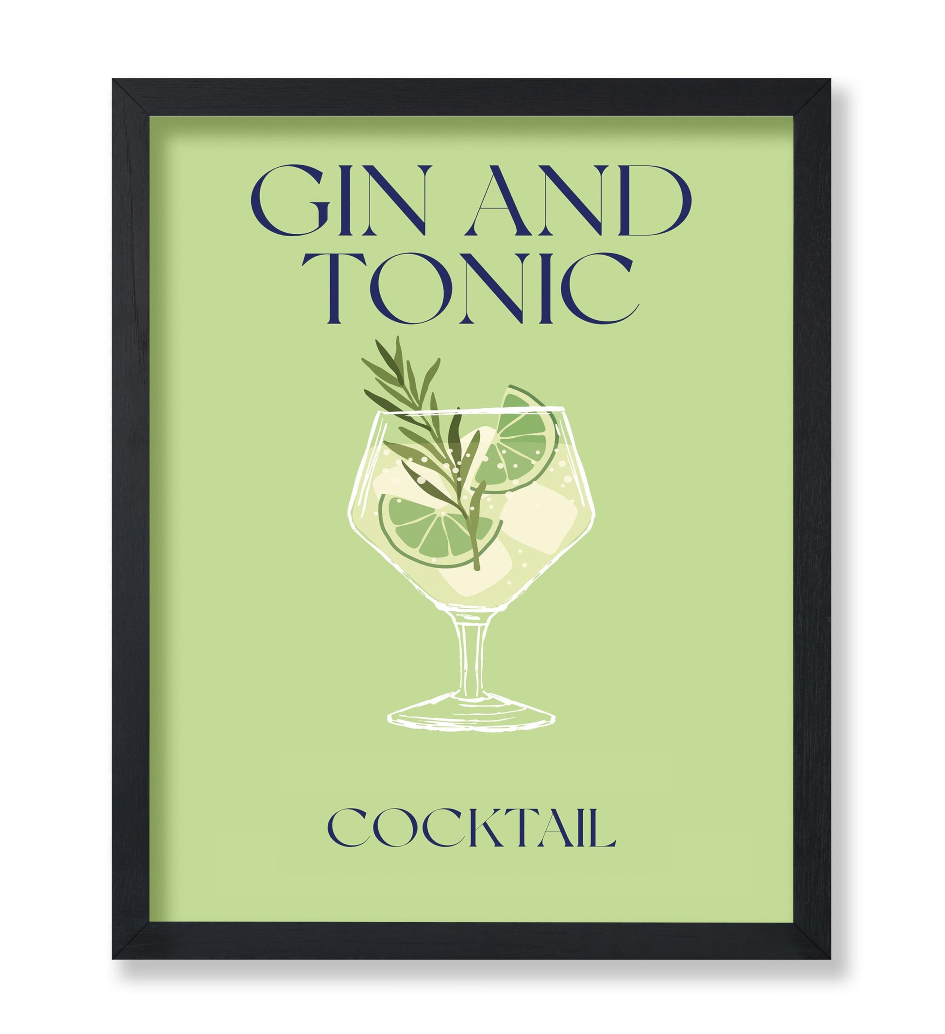 Gin And Tonic Cocktail