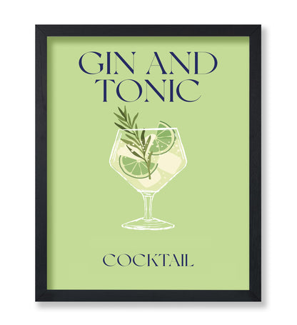 Gin And Tonic Cocktail