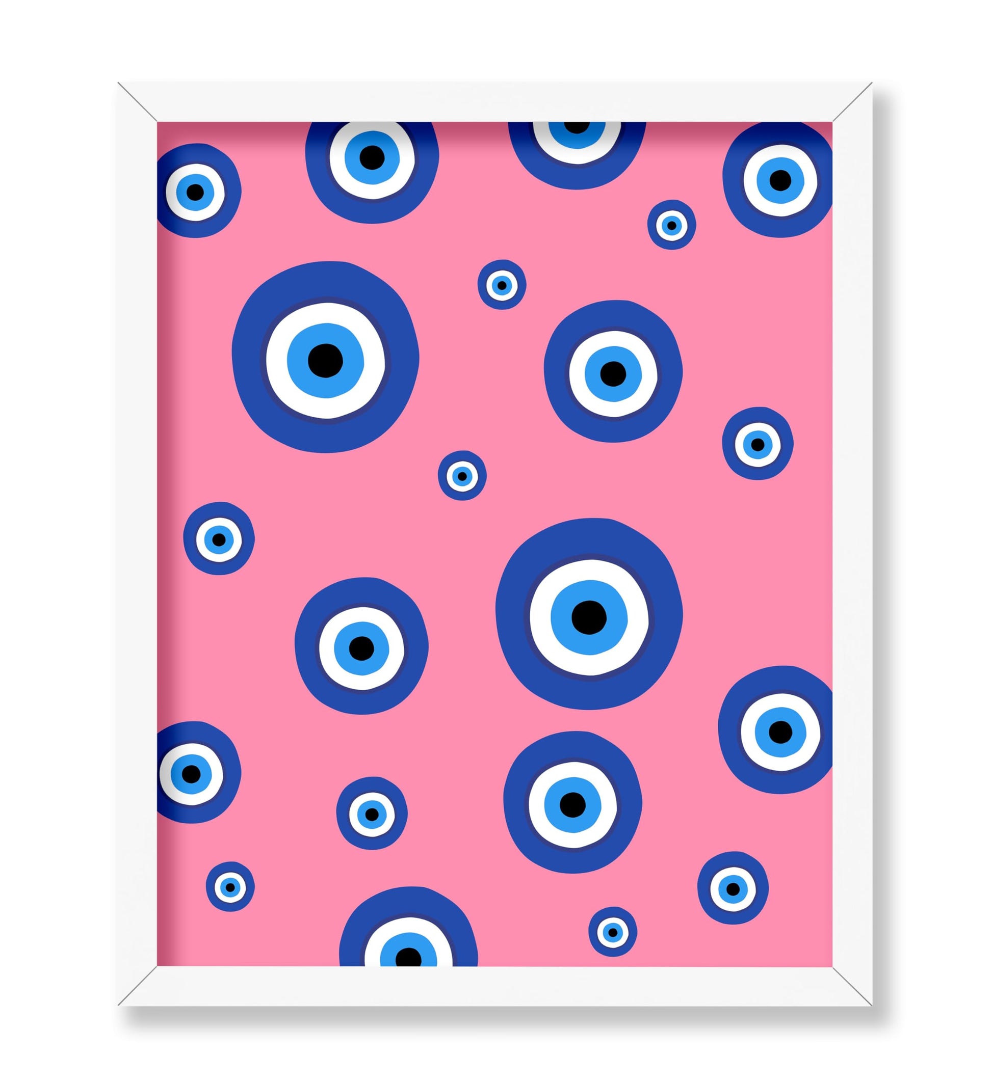 Traditional Evil Eye Pattern