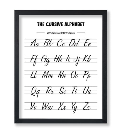 The Cursive Alphabet