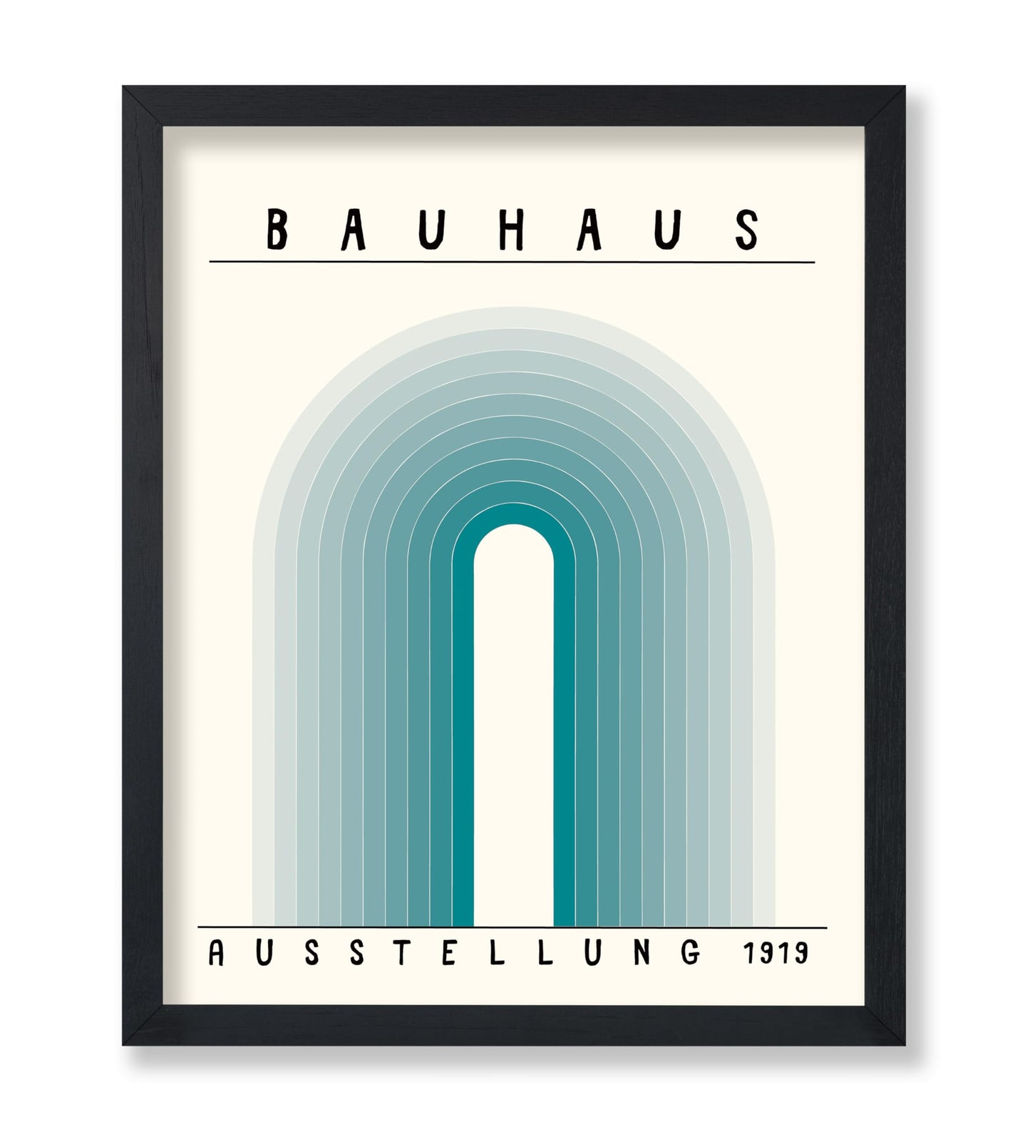 Blue Bauhaus Ausstellung 1919