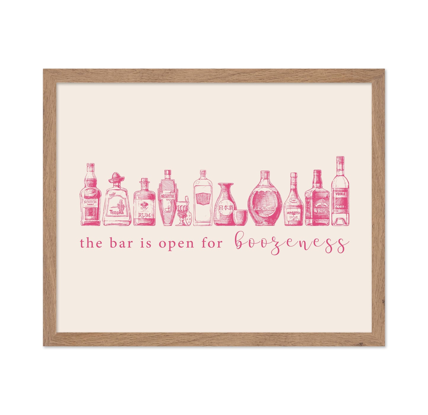 The Bar is Open for Boozeness No3