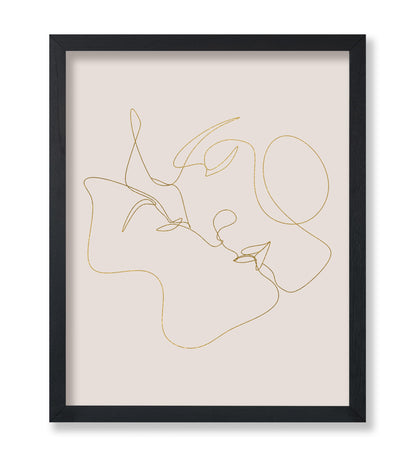 Lover's Kiss Outline No1