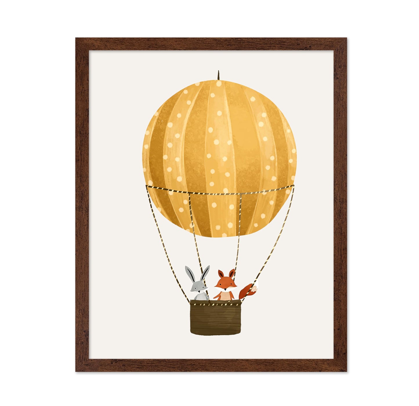 Animals on Hot Air Balloon