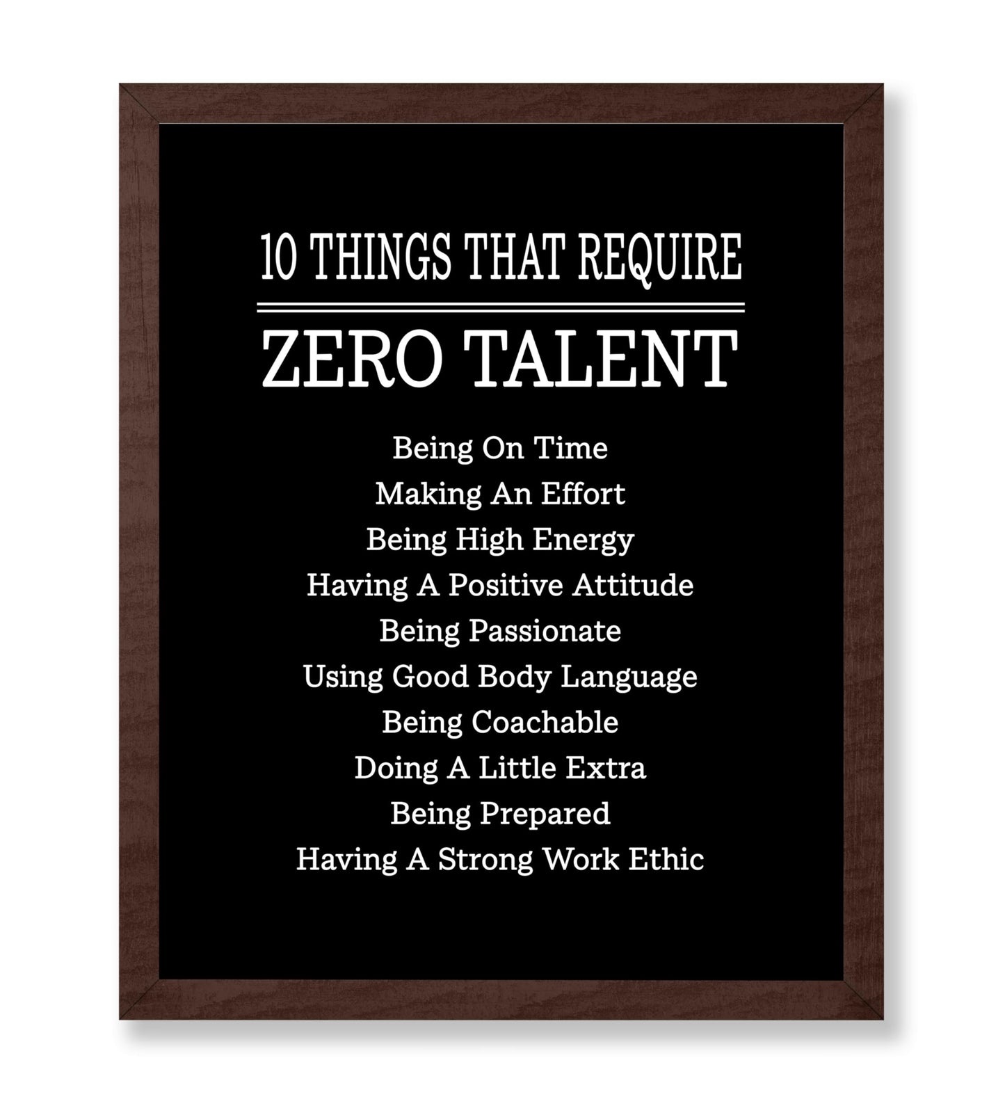 10 Things That Require Zero Talent