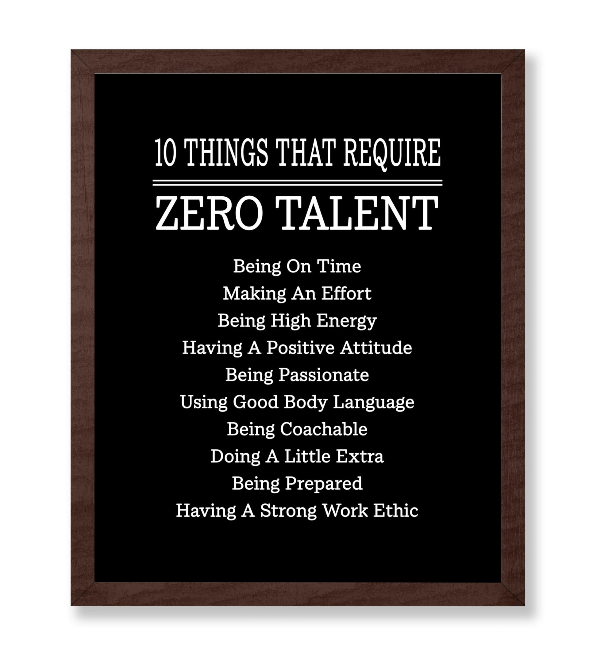 10 Things That Require Zero Talent