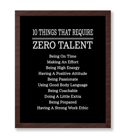 10 Things That Require Zero Talent