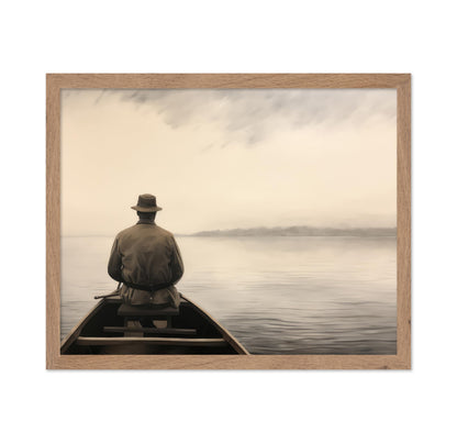 Fisherman on Boat