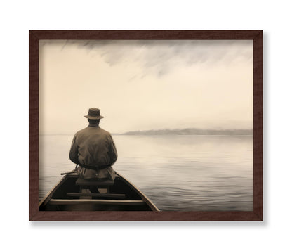 Fisherman on Boat