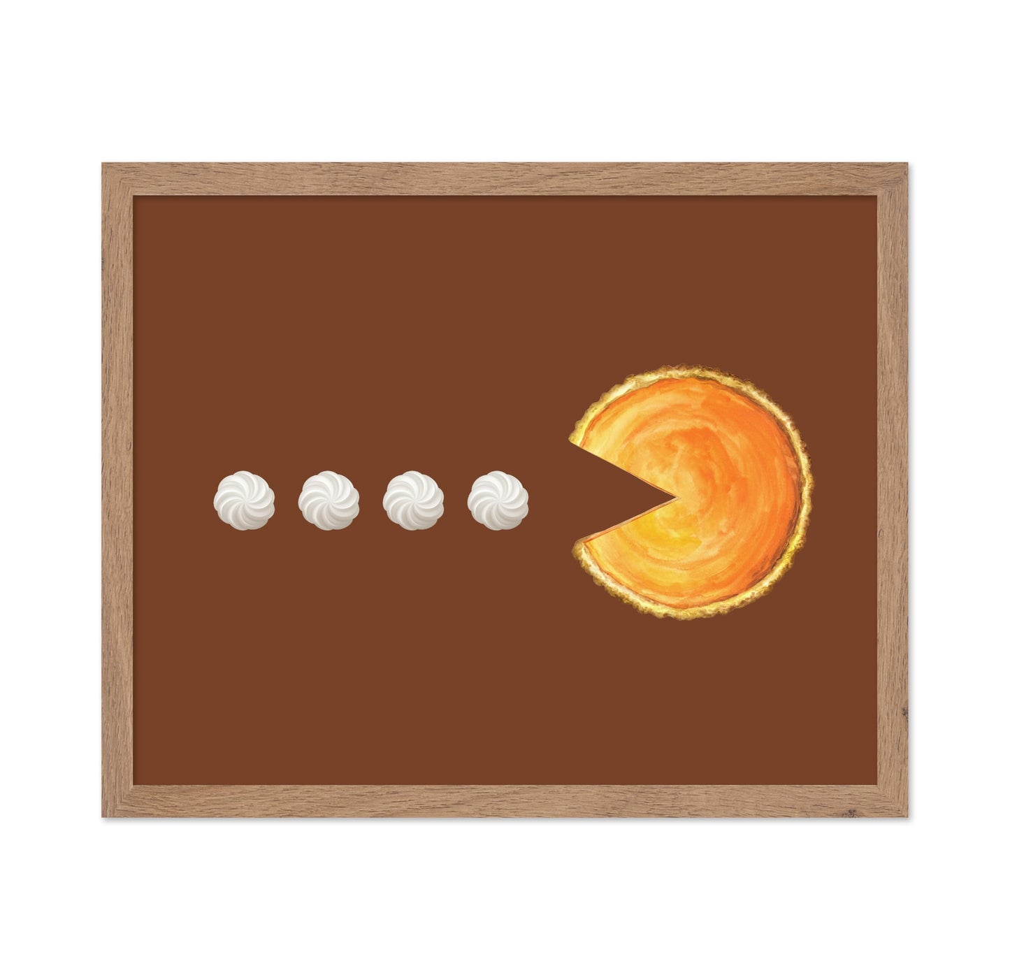 Pumpkin Pie Eating Whipped Cream