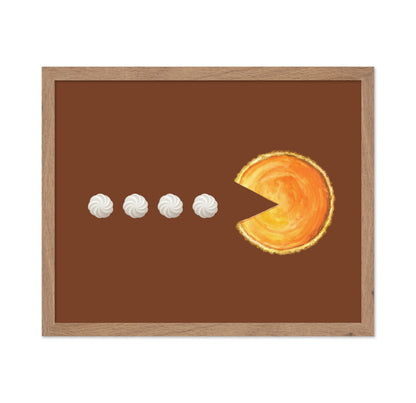 Pumpkin Pie Eating Whipped Cream