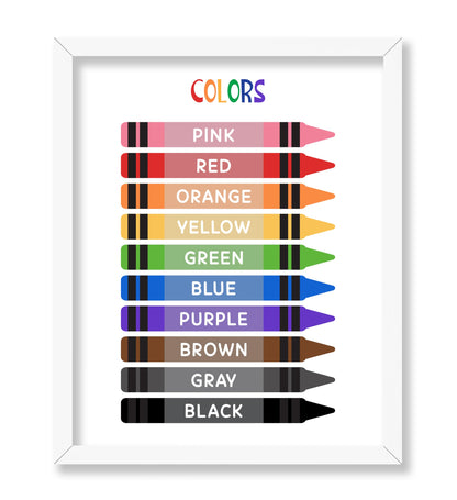 Crayons Colors