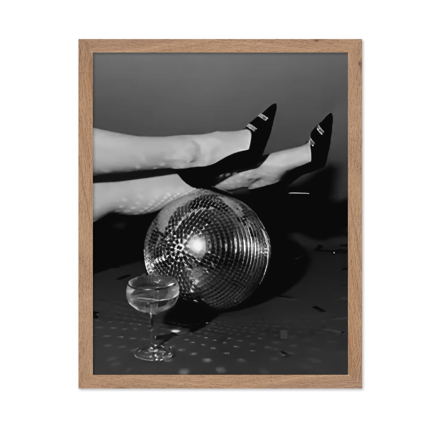 High Heels on Disco Ball No3