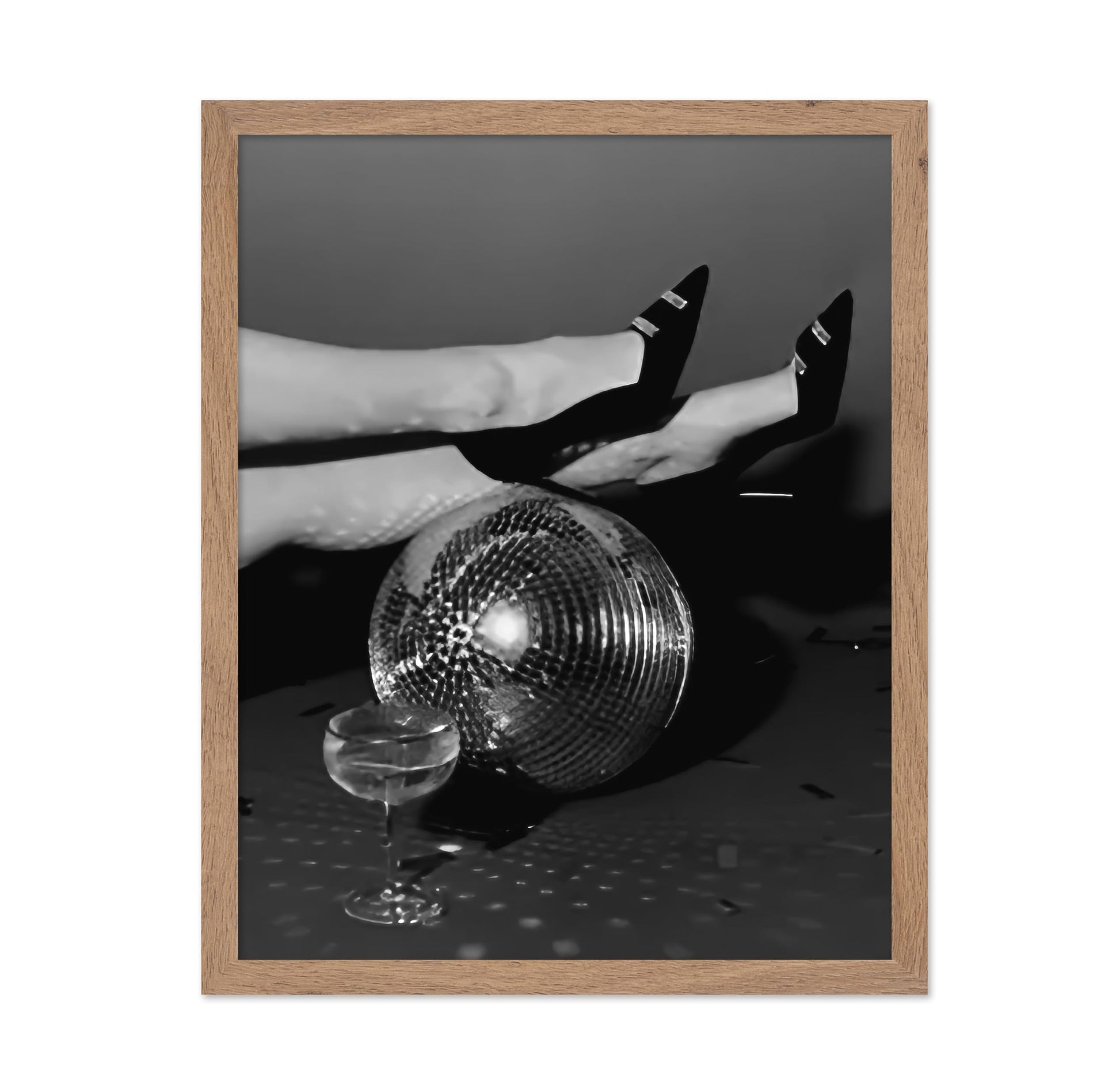 High Heels on Disco Ball No3