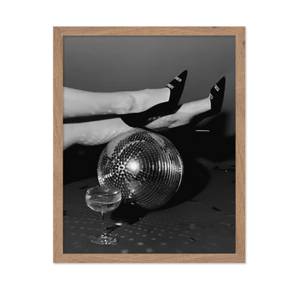 High Heels on Disco Ball No3