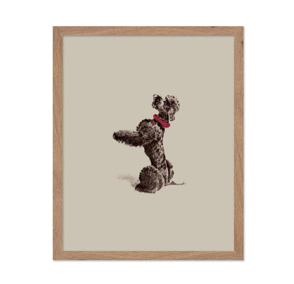 Vintage Poodle