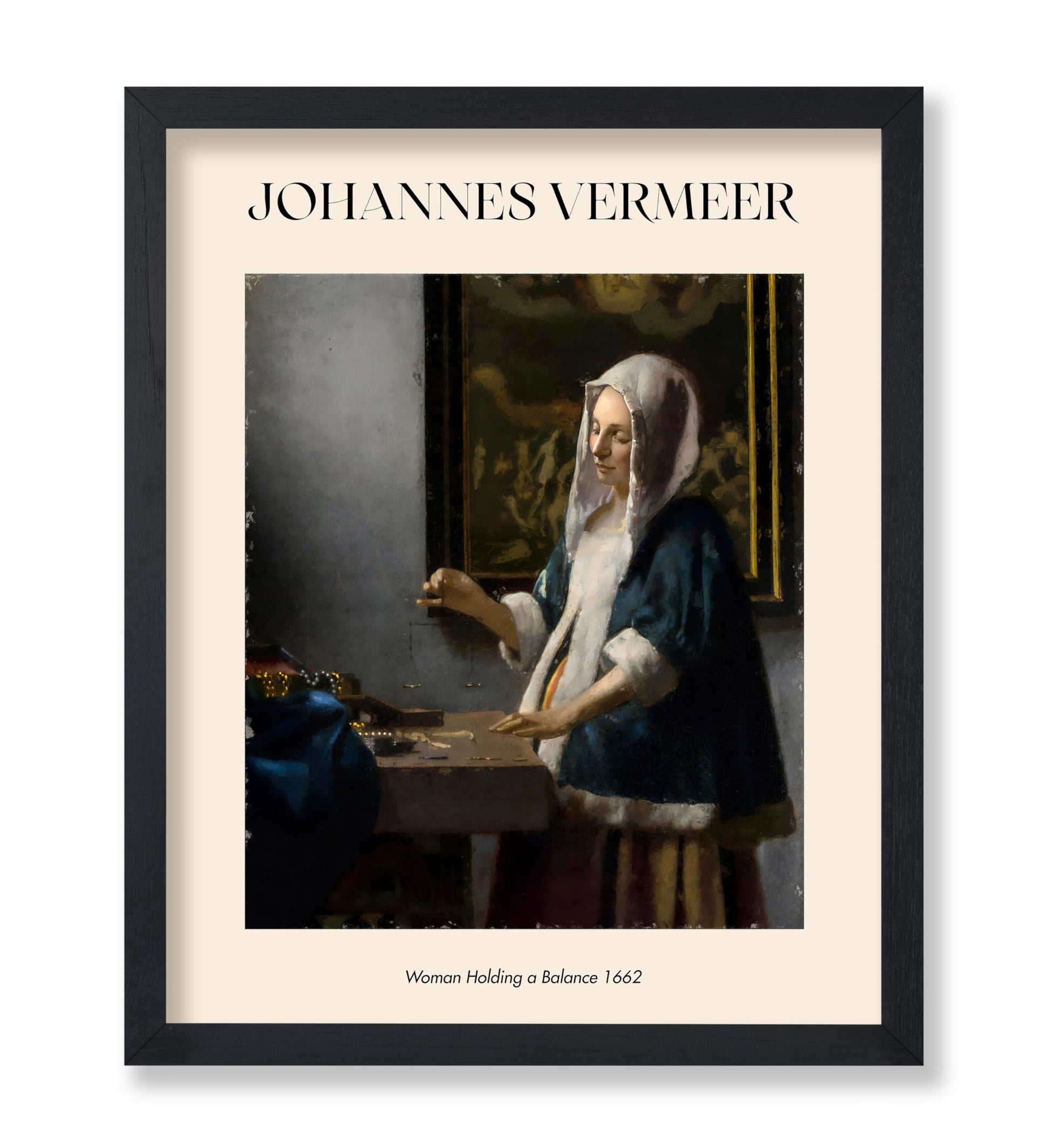 Johannes Vermeer - Woman Holding a Balance