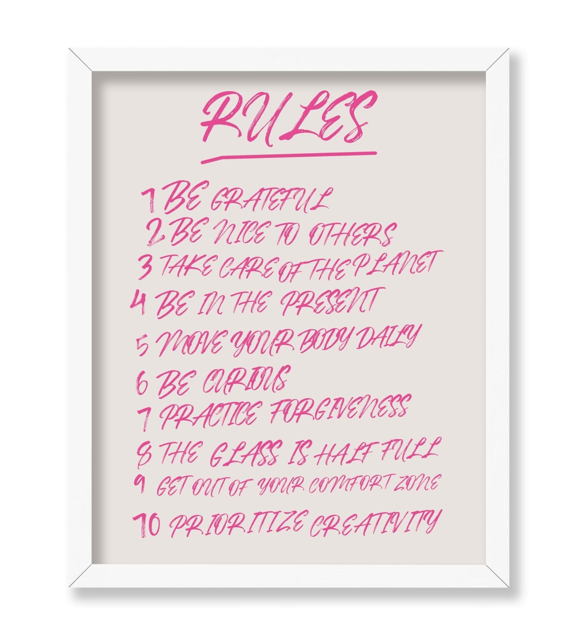 Rules No1