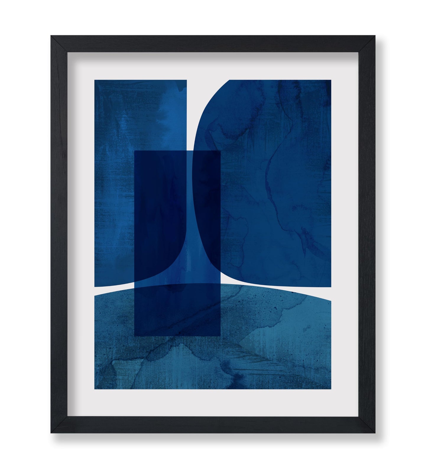 Blue Shapes No3