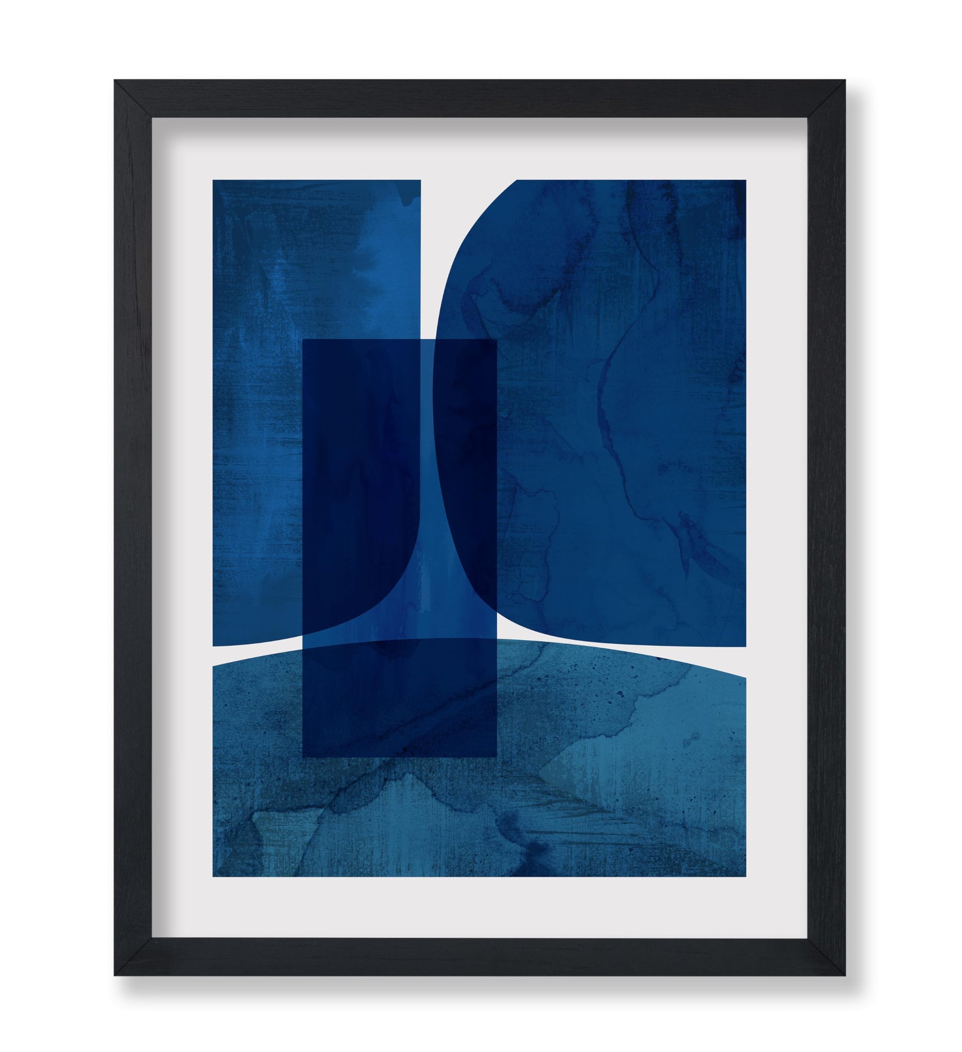 Blue Shapes No3