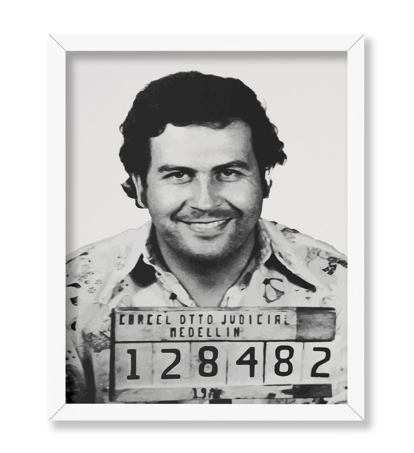 Pablo Escobar Mugshot No1