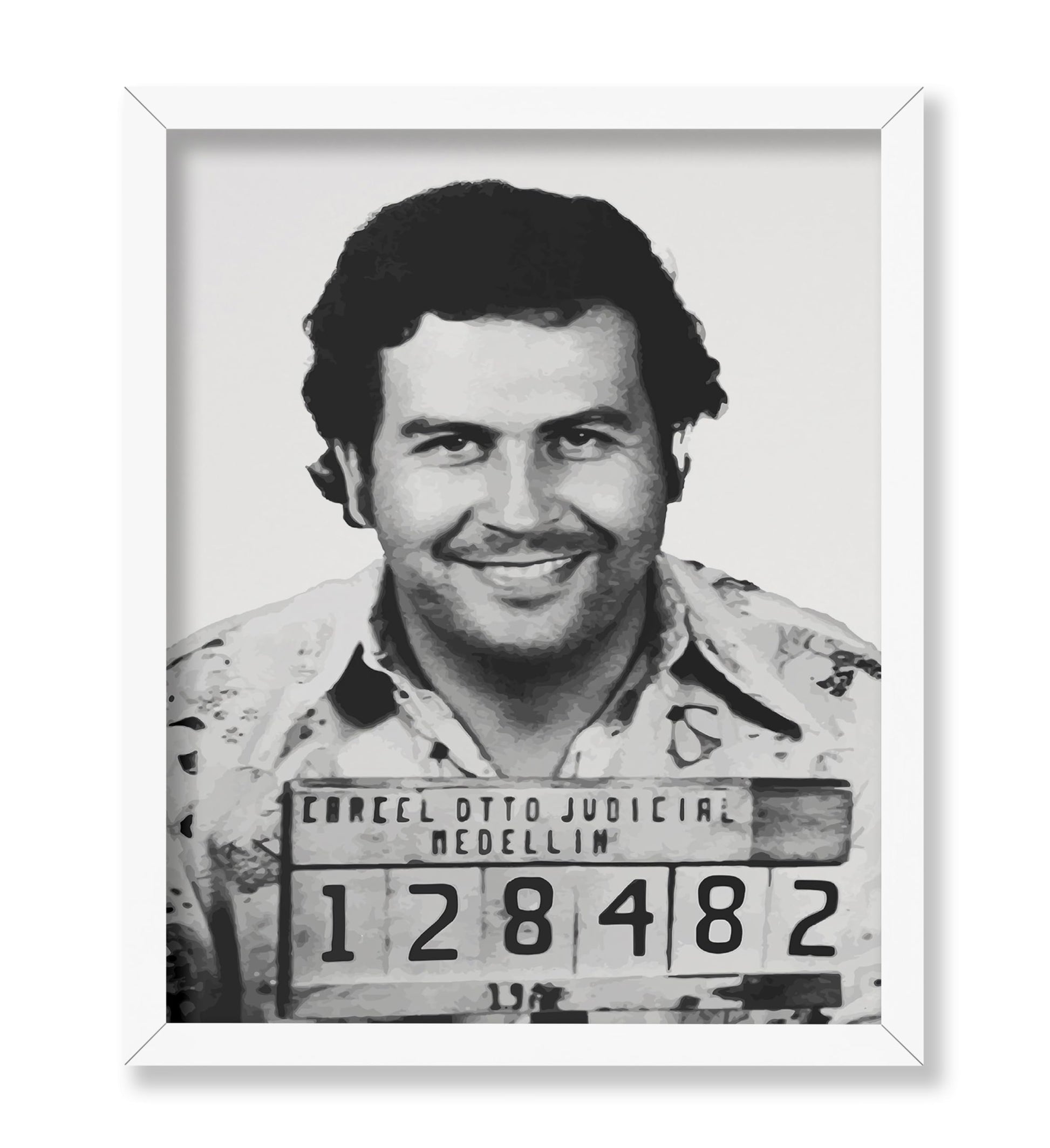 Pablo Escobar Mugshot No1