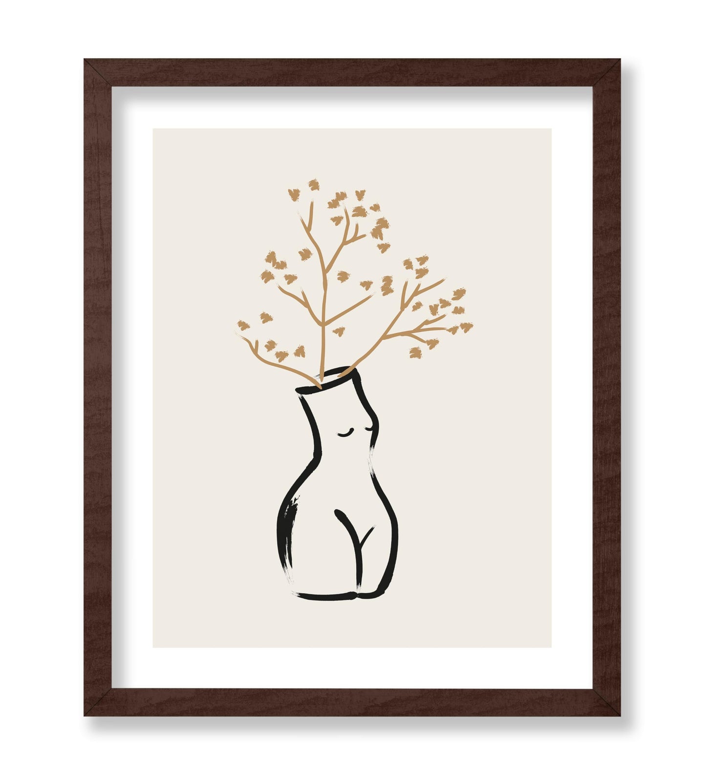 Body Figure Vase