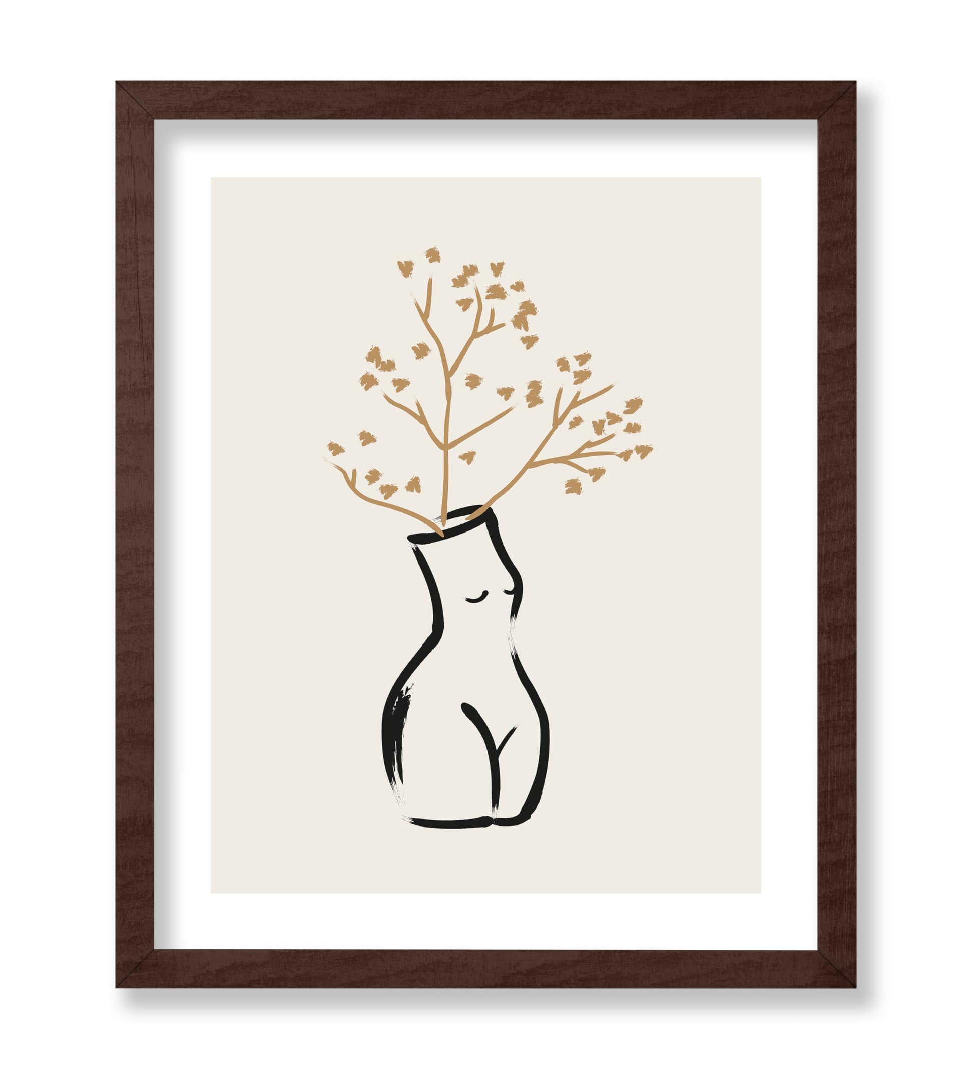 Body Figure Vase