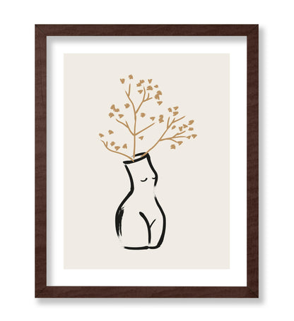 Body Figure Vase