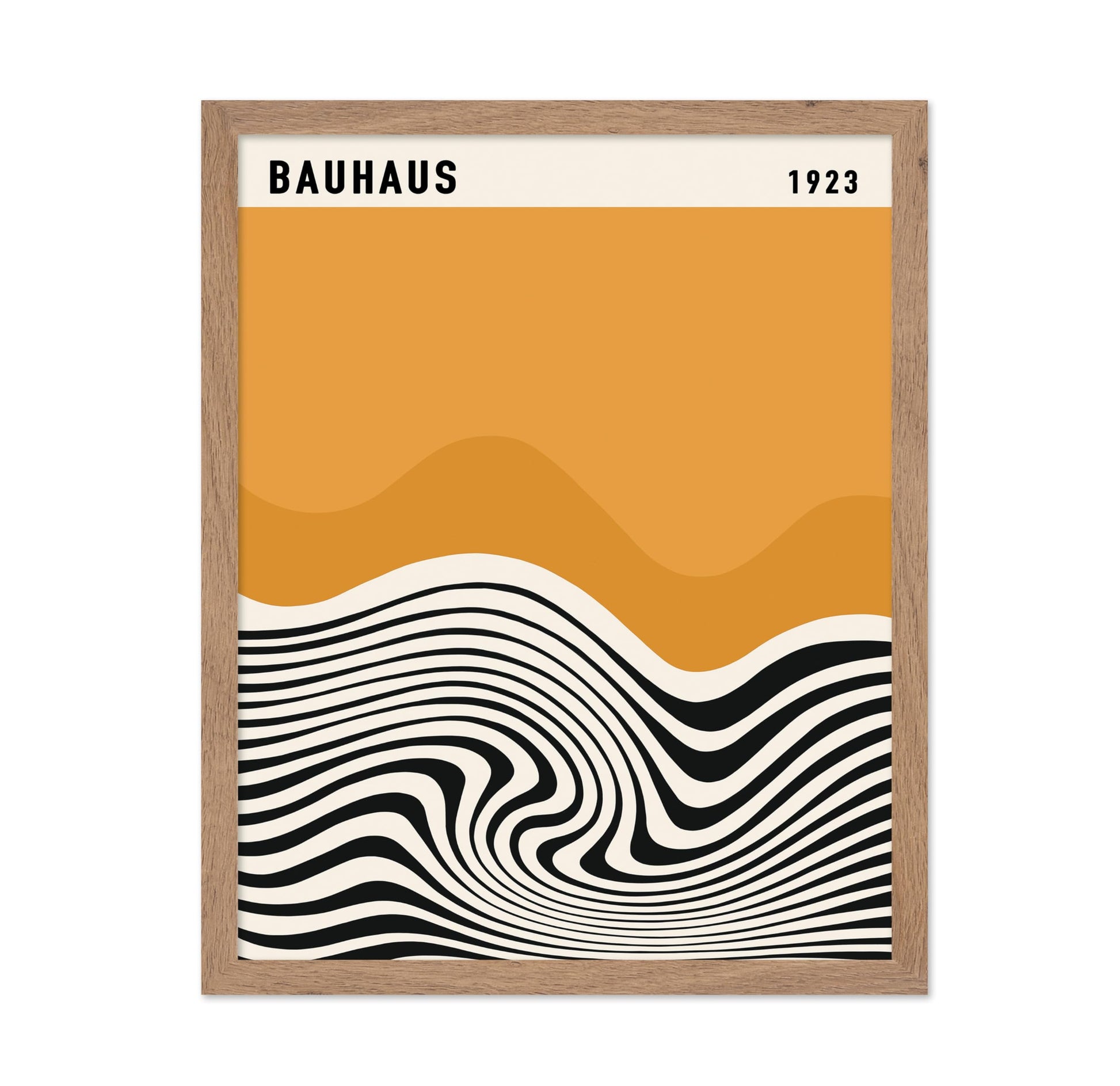 Bauhaus Wavy Lines