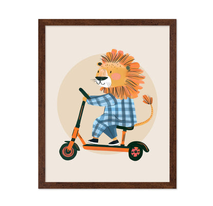 Lion Riding Scooter