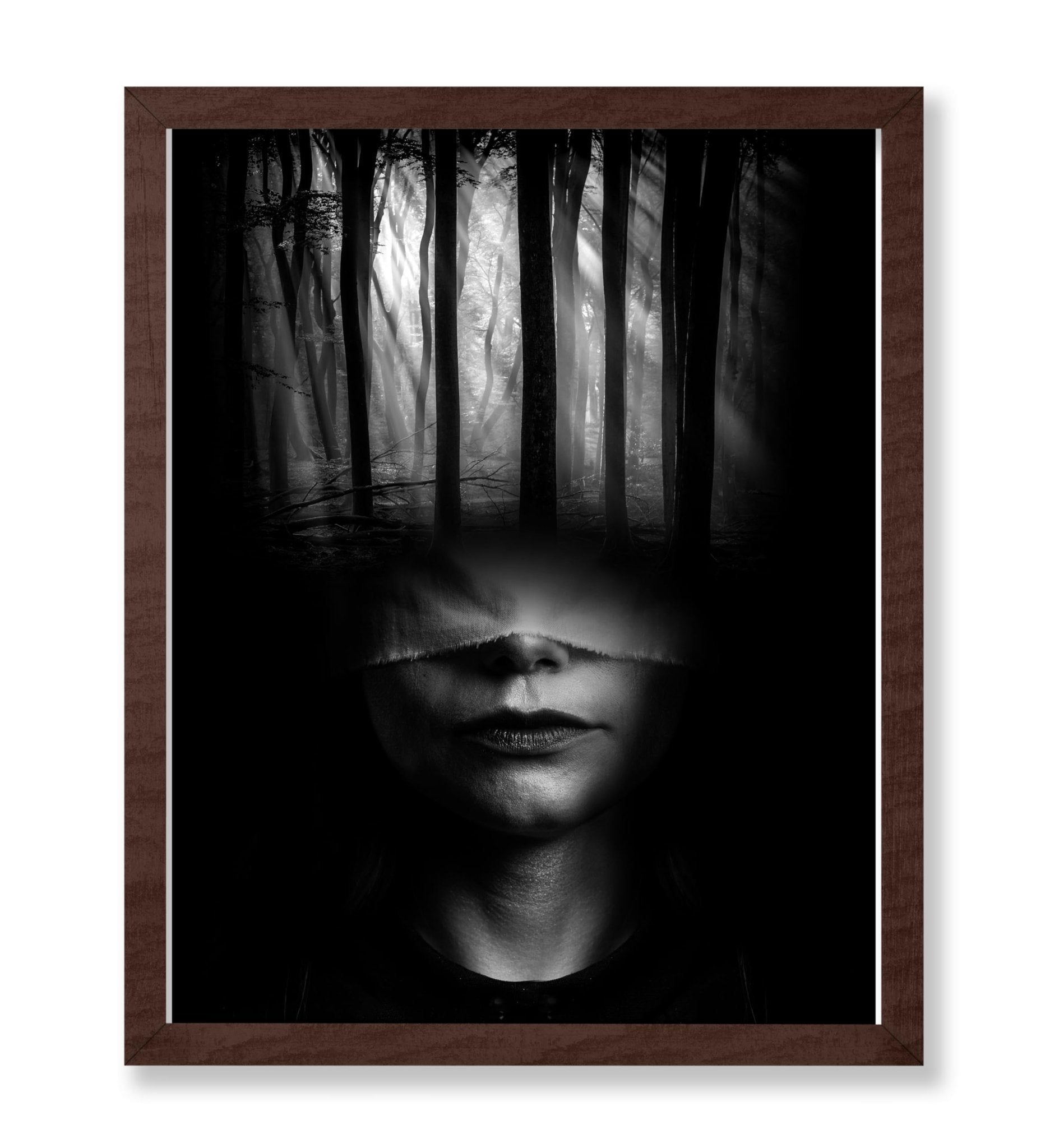 Blindfolded Woman