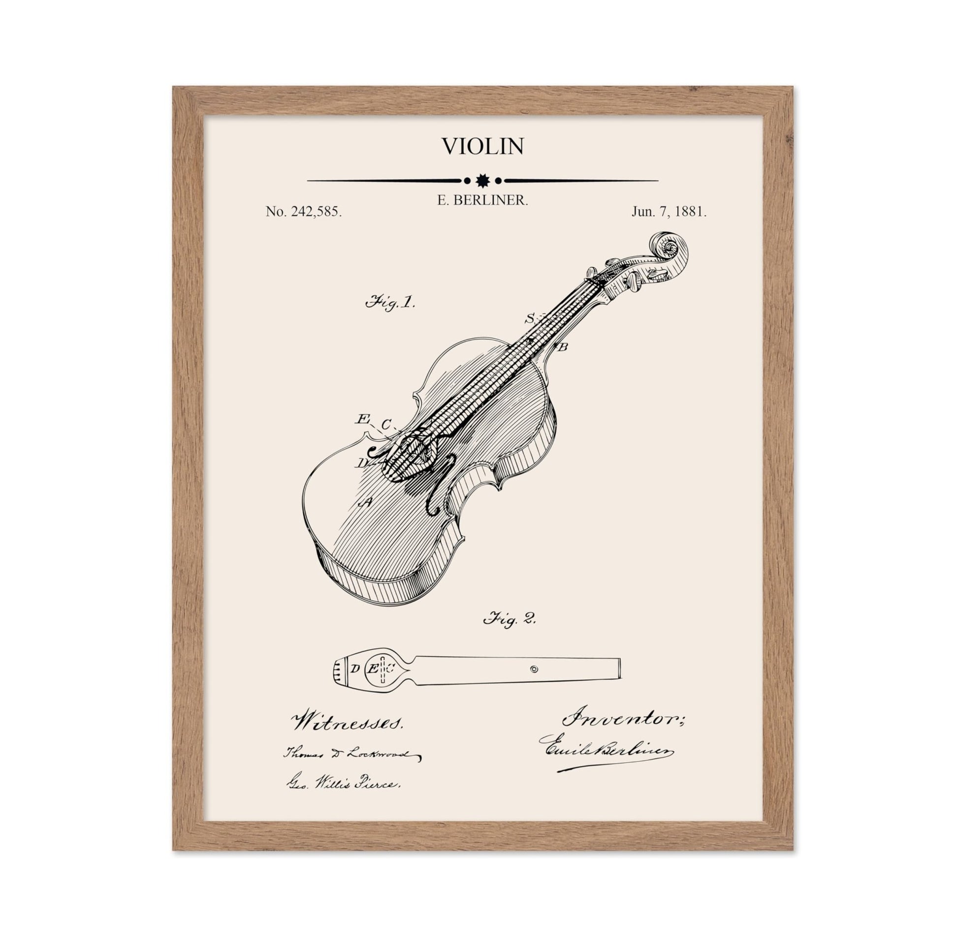 Violin Blueprint No1