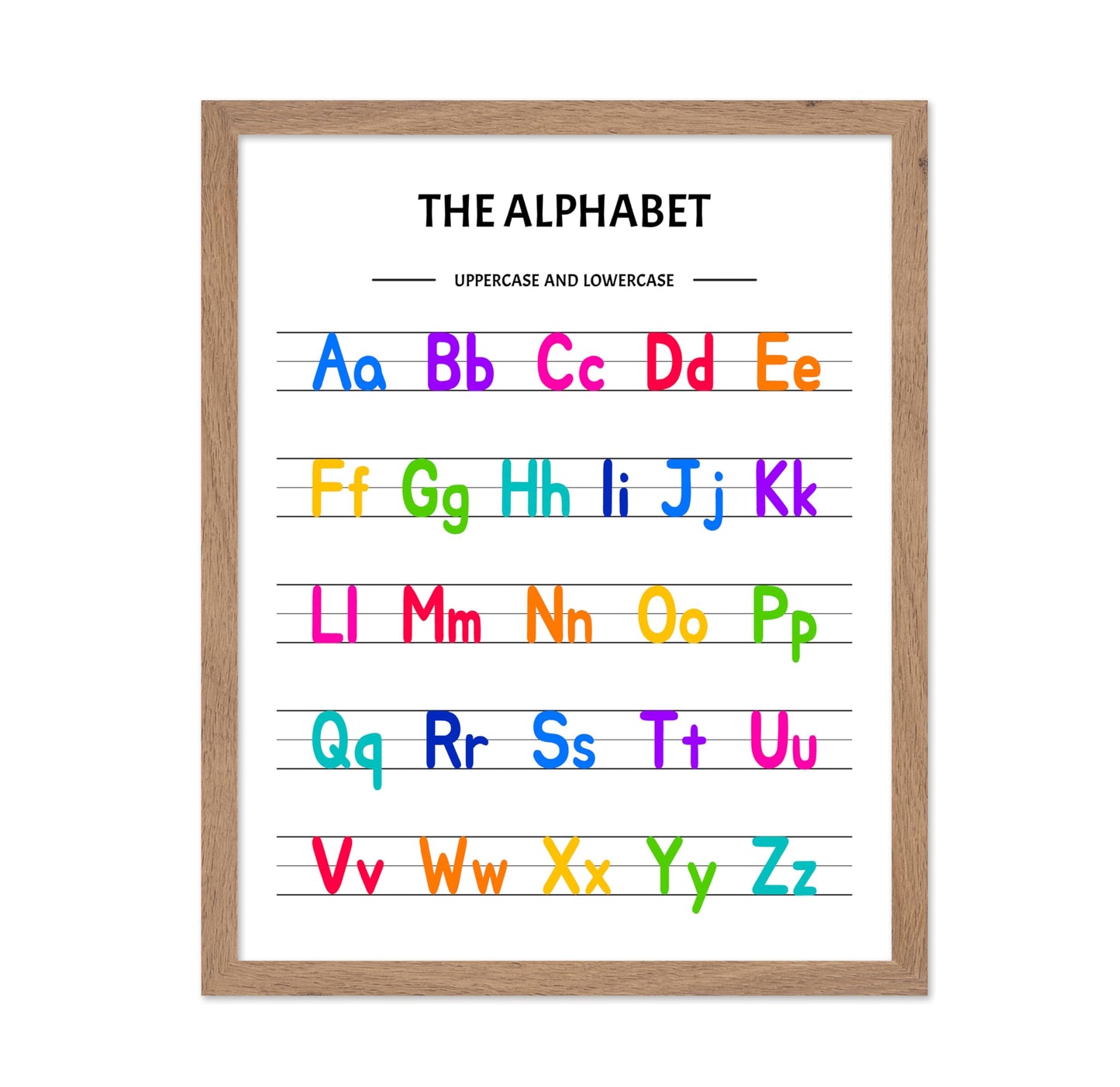 Rainbow Alphabet
