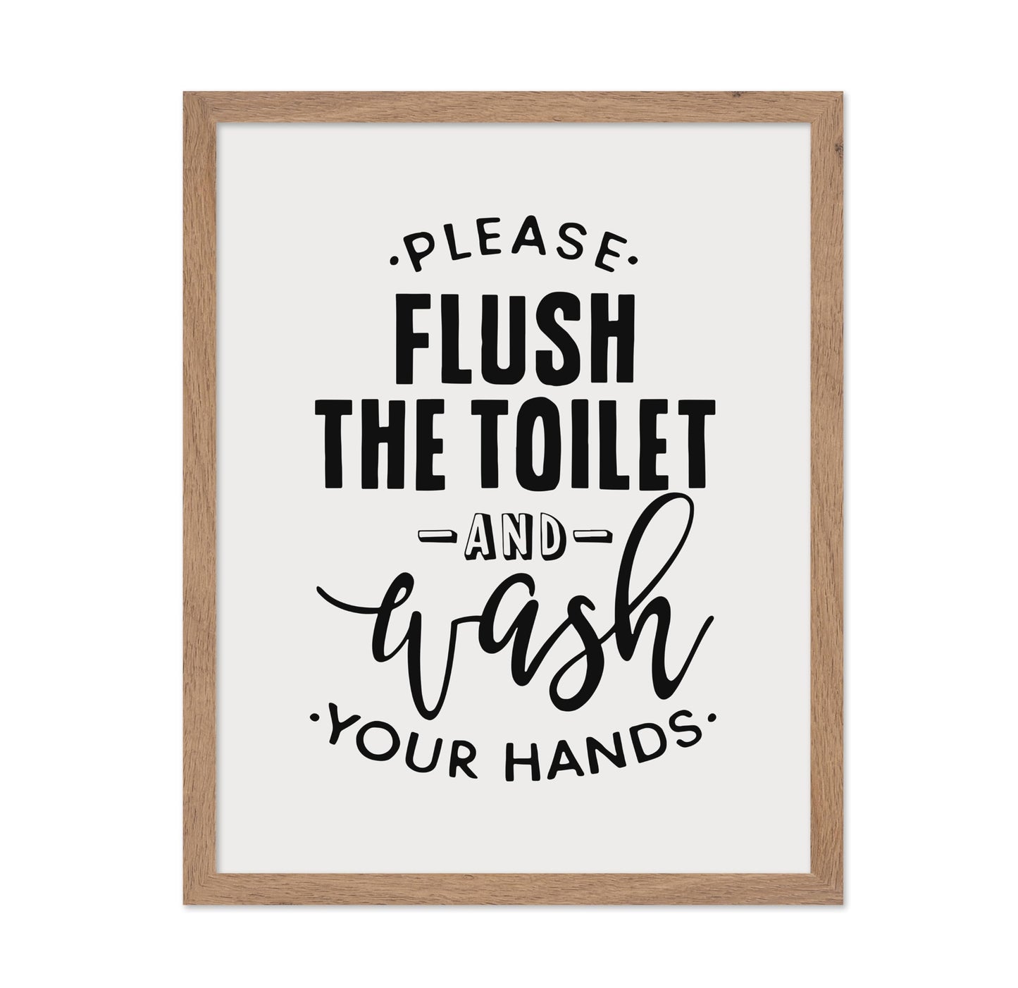 Please Flush The Toilet