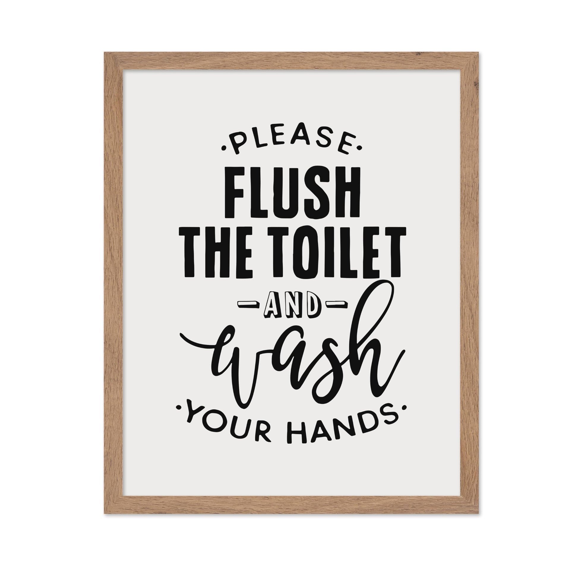 Please Flush The Toilet