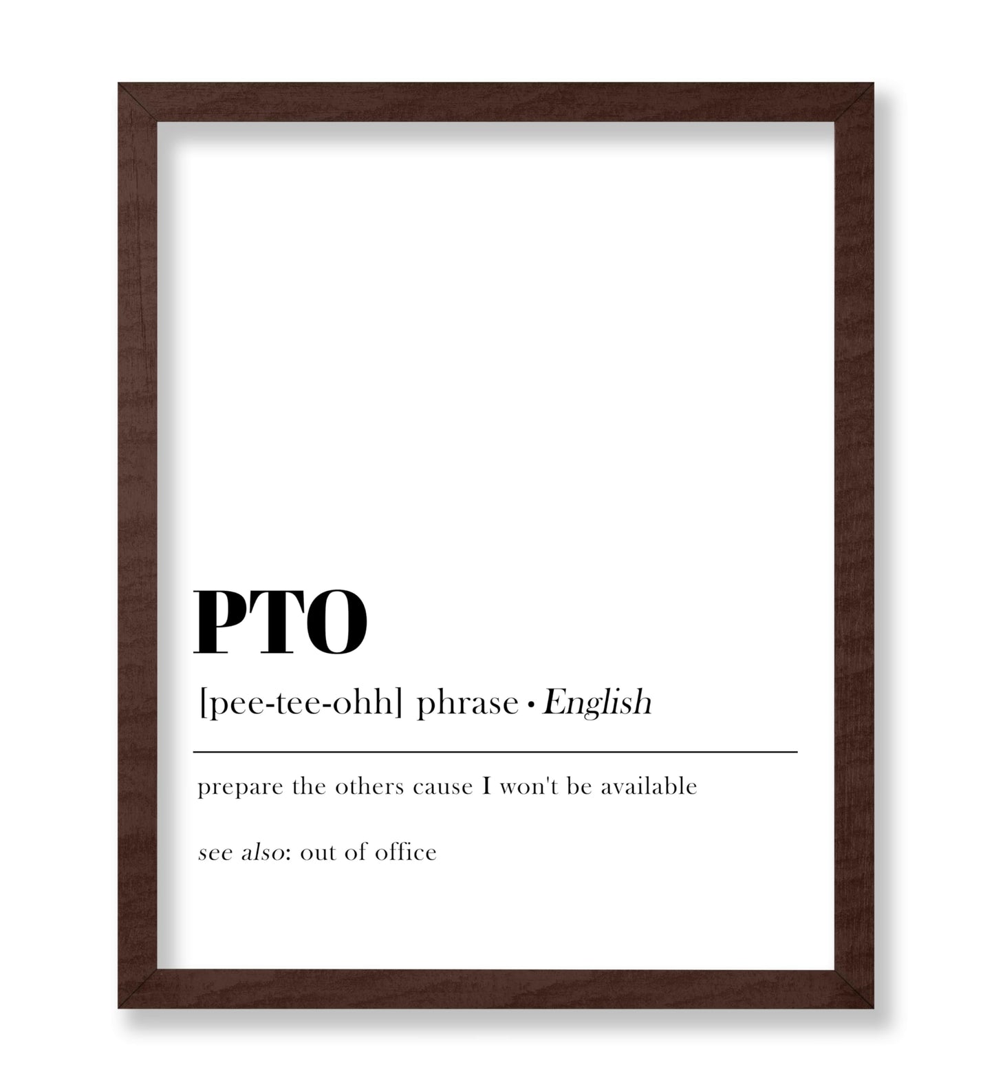 Definition of PTO