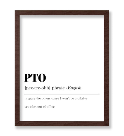Definition of PTO