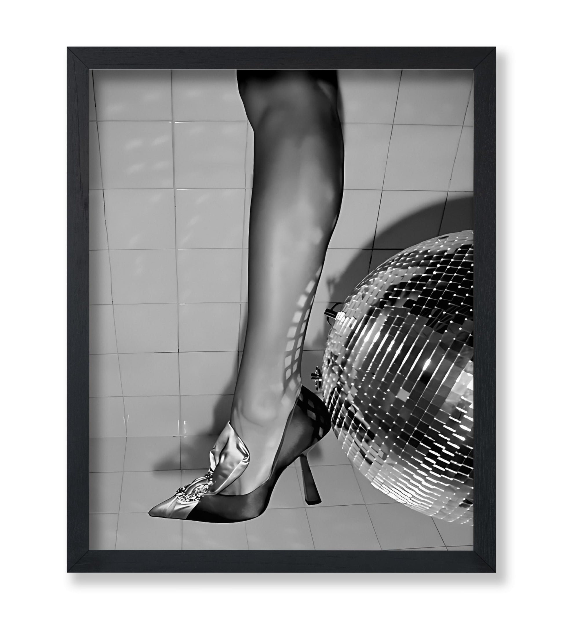 Heels & Disco Ball