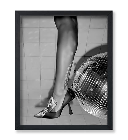 Heels & Disco Ball