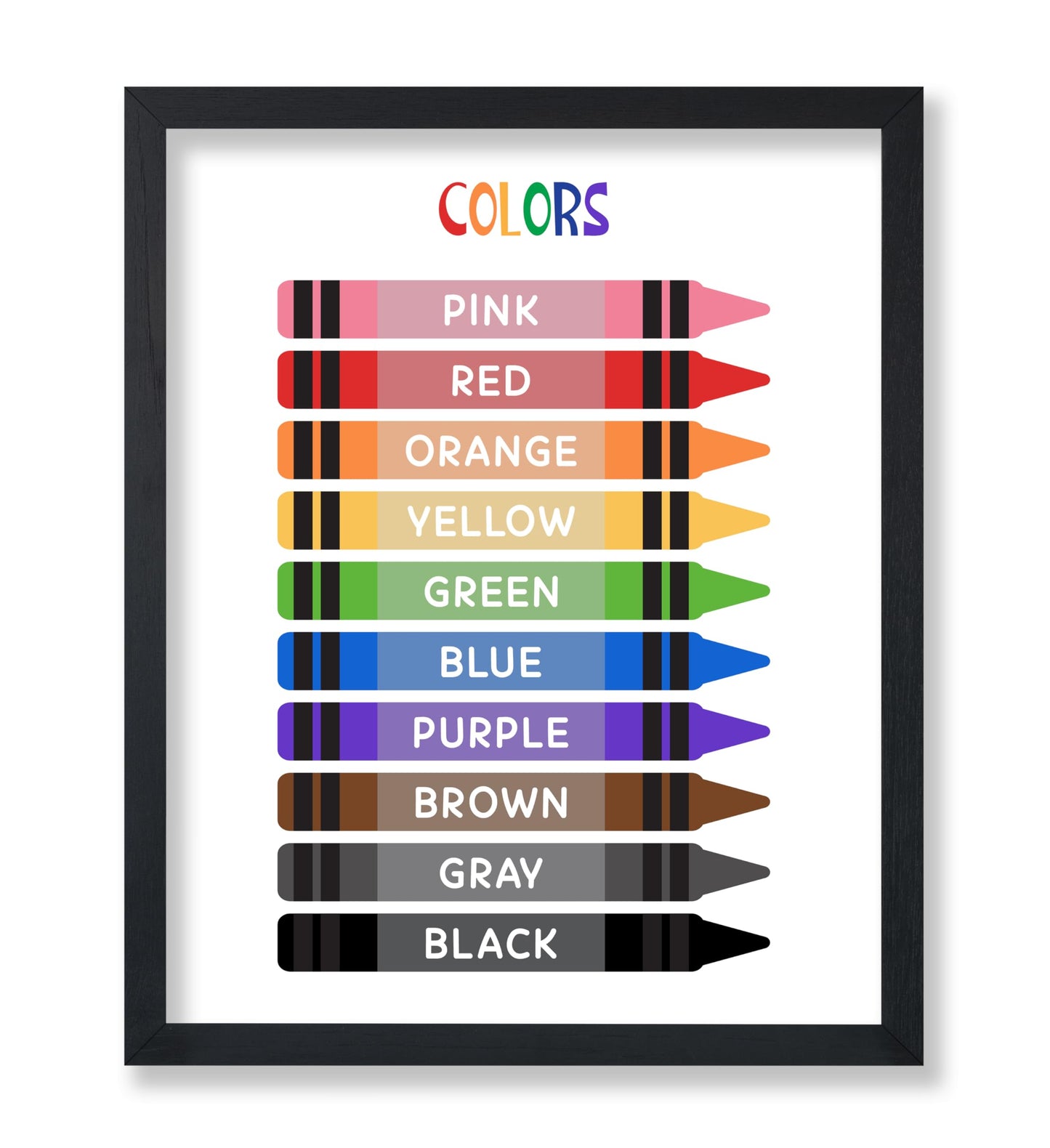 Crayons Colors