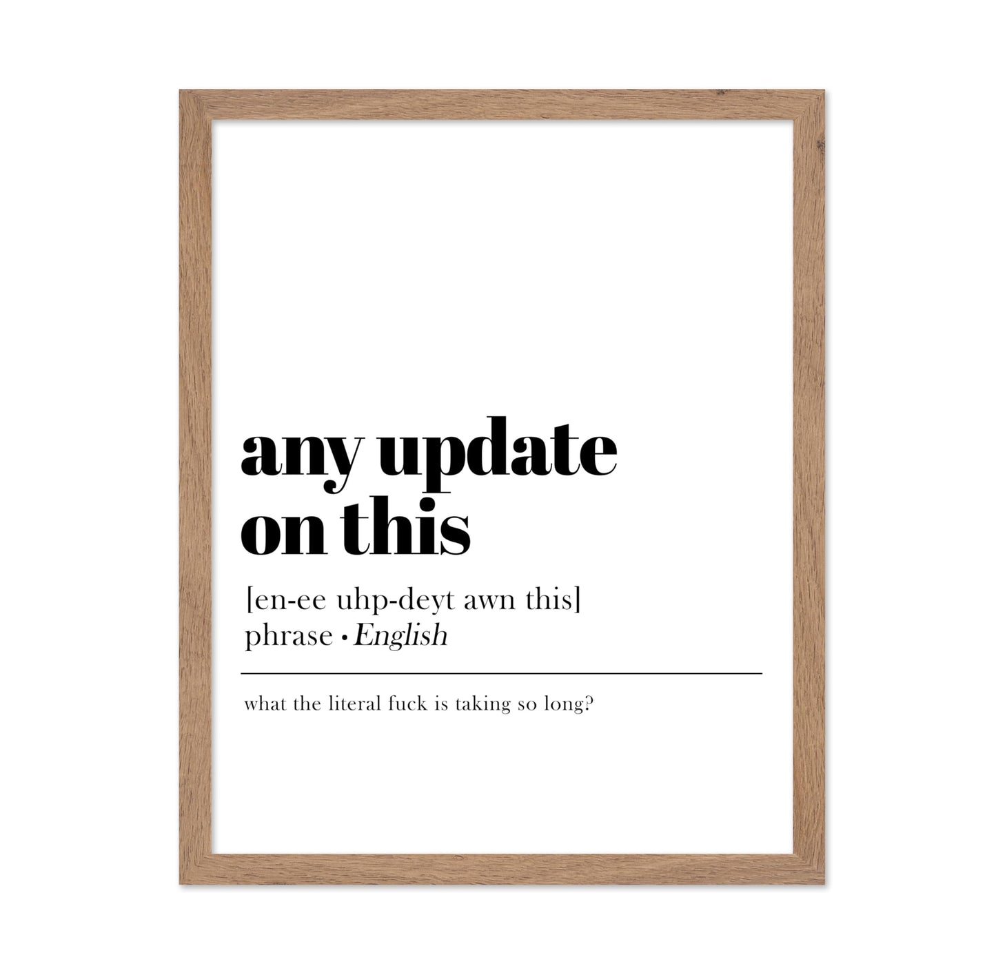 Any Update on This