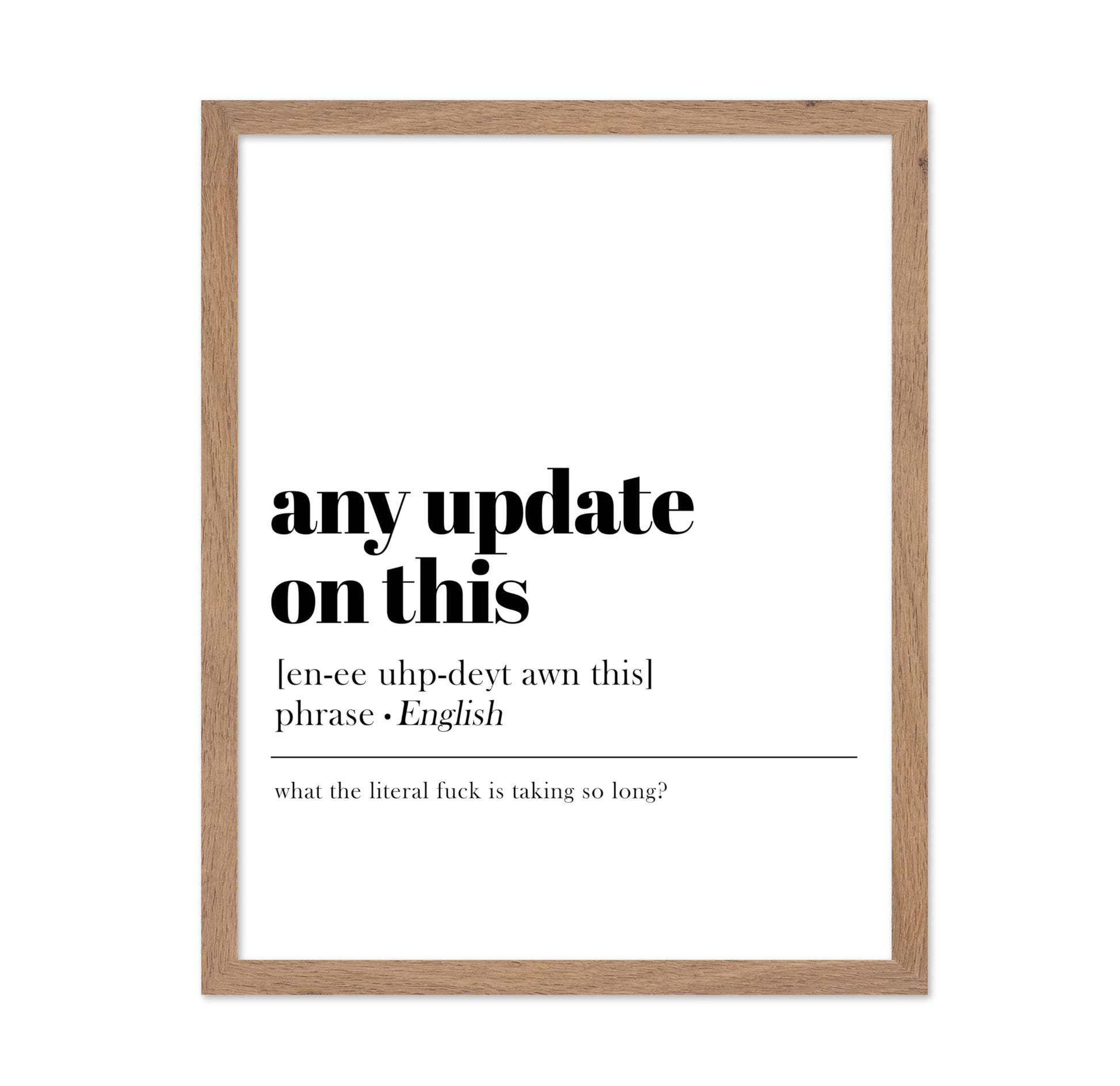 Any Update on This