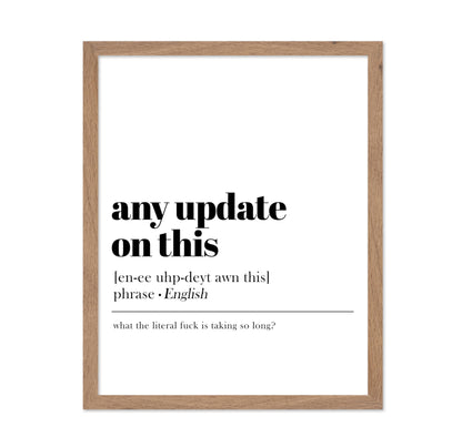 Any Update on This