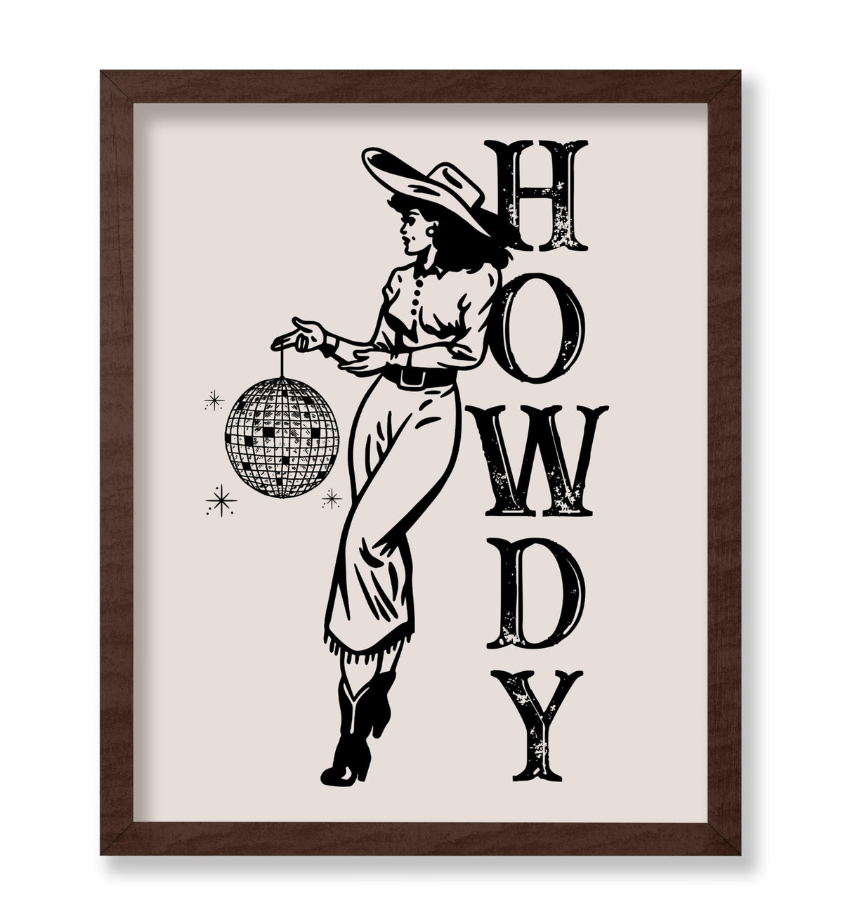Cowgirl Howdy
