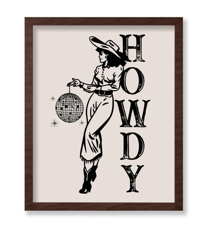 Cowgirl Howdy